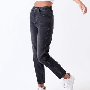 Pacsun black mom jean
